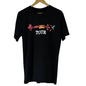 Ed Sheeran Black “Mathematics” Concert Tour Graphic T-Shirt